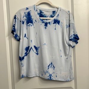 Tie-Dye Lululemon Cropped Tee